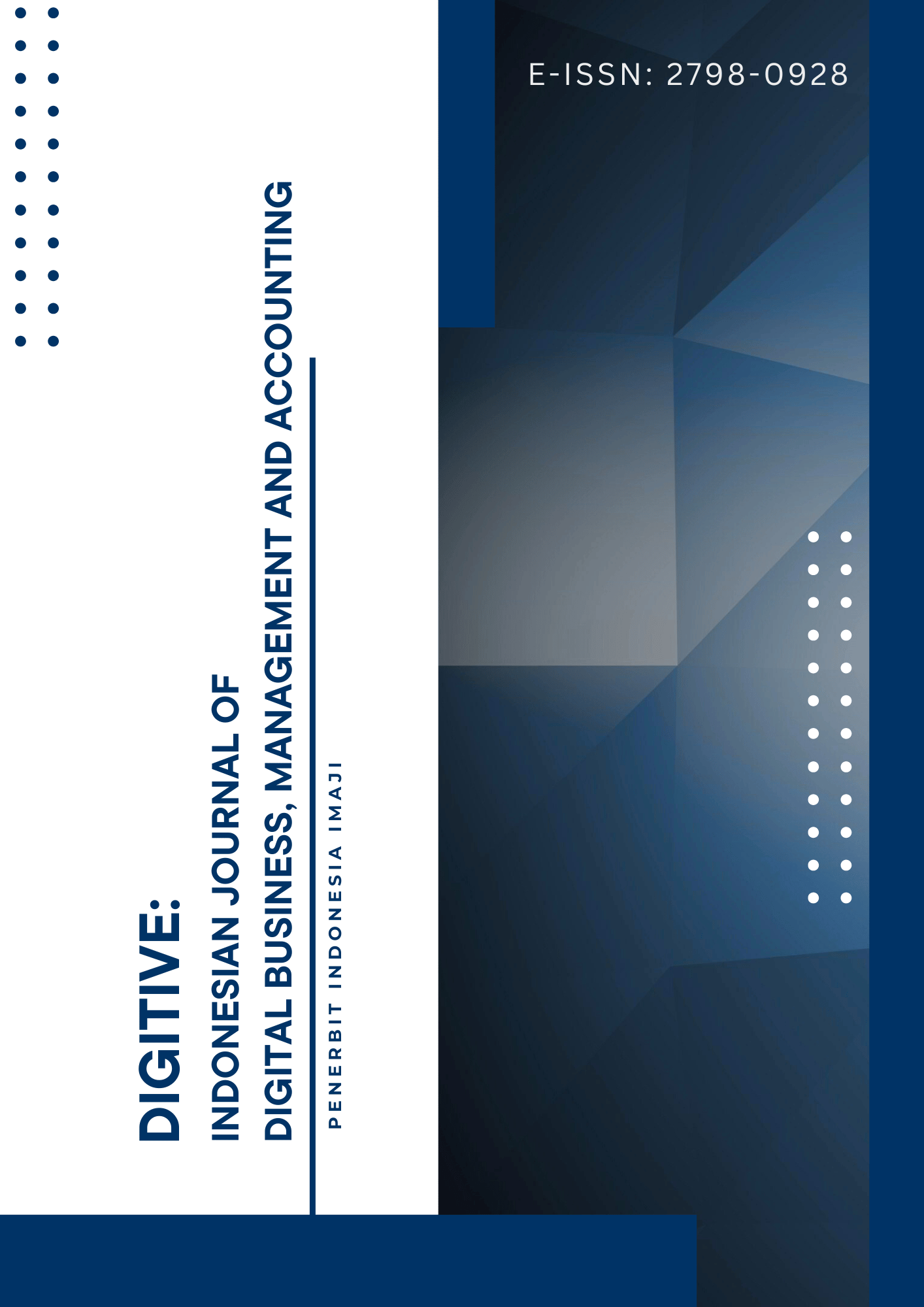 DIGITIVE; Indonesian Journal of Digital Business, Management and Accounting
